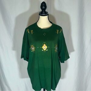 Jerzees • Upcycled Shirt With Tees Golf Ball Clubs Size 2x